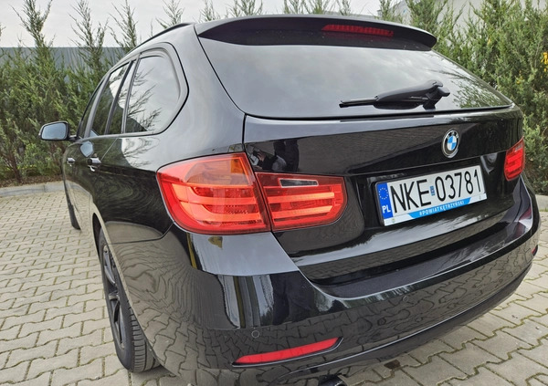 BMW Seria 3 cena 44900 przebieg: 174230, rok produkcji 2013 z Korsze małe 704